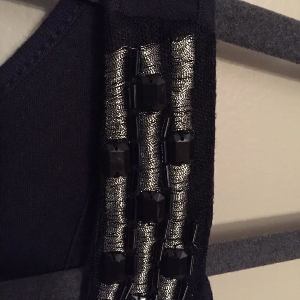 Beaded & Ruffle Forever 21 Tank Top - Picture 2 of 7